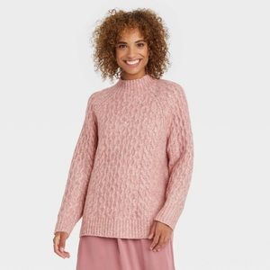 A new day Mock turtleneck sweater